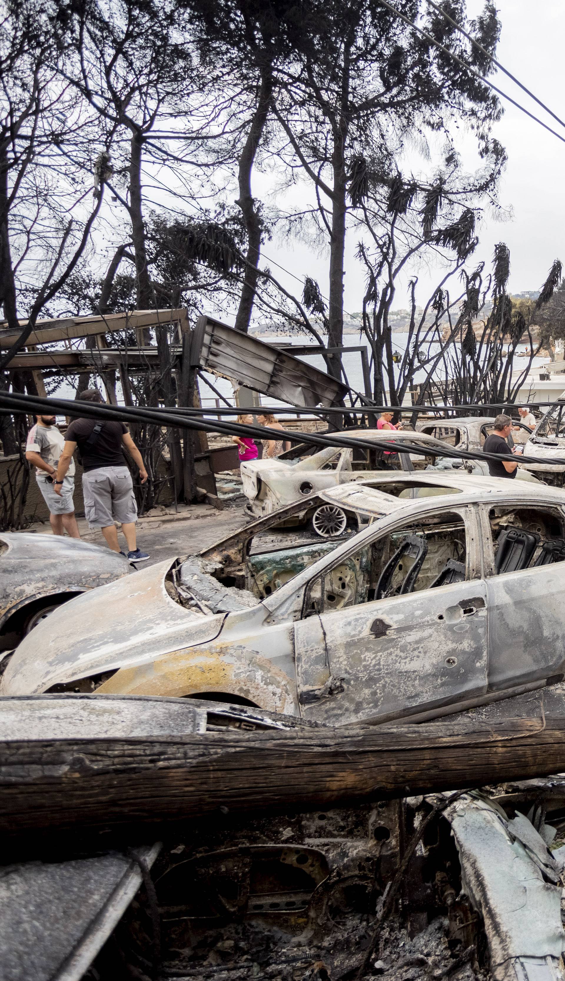 Forest fires in Greece