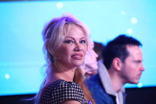 Nadarzyn, Poland. 25th Nov, 2017. Pamela Anderson, Julian Glover and many other stars of serials (Harry Potter, Game of Thrones, Teen Wolf) attend the Warsaw Comic Con - Fall Edition, Polish biggest pop culture event. Credit: Jakob Ratz/Pacific Press/Alam