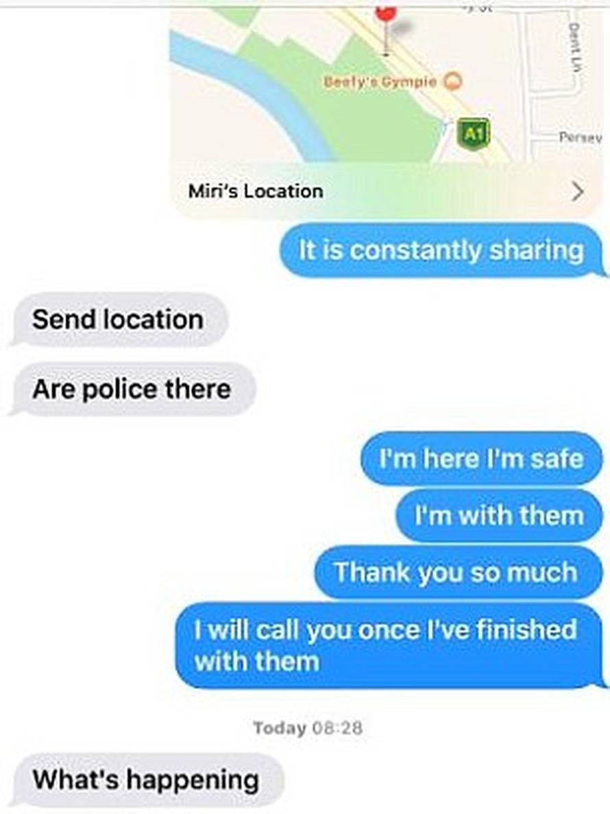 Oteta djevojka ocu porukama potajno javljala svoju lokaciju