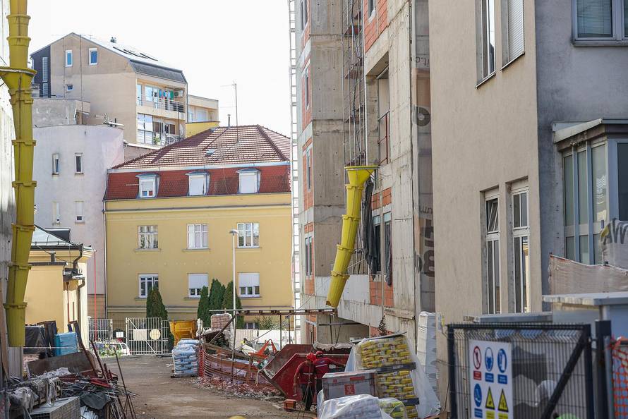 Zagreb: Građevinski radovi na KBC Sestre milosrdnice 