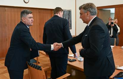 Milanović i Plenković na sjednici Vijeća za obranu: Prihvatili dva važna dokumenta za vojsku