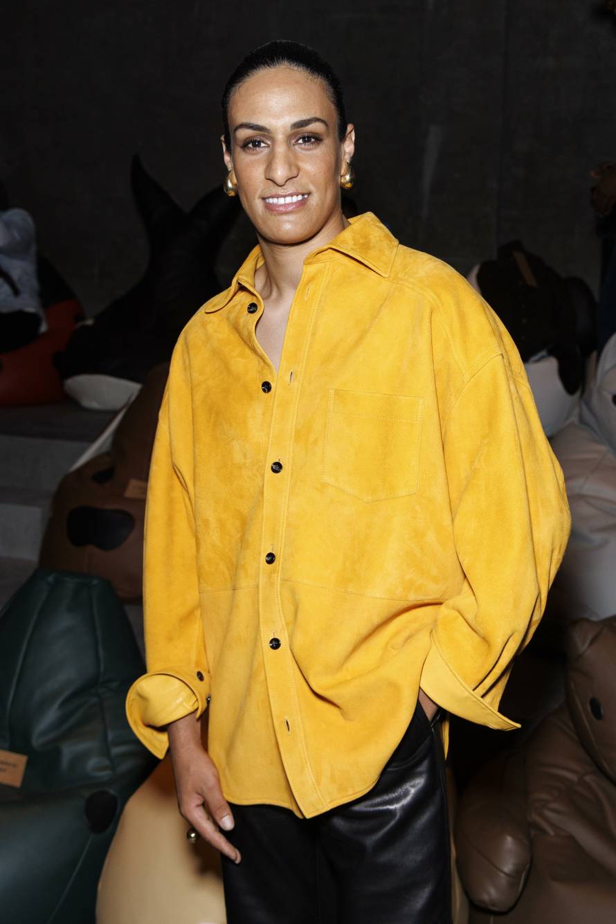 IMANE KHELIF attends BOTTEGA VENETA Spring/Summer 2025 Runway during Milan Fashion Week on September 2024 - Milan, Italy 21/09/2024