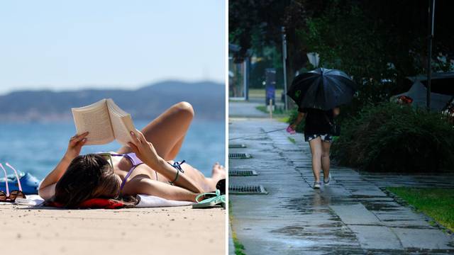 Danas sunčano i vruće, a onda stižu pljuskovi i grmljavina