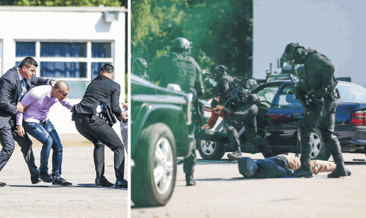 VIDEO Paljba na štićenu kolonu: Atraktivna pokazna vježba uoči 33. obljetnice vojne policije