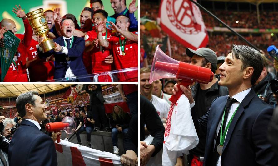 Navijači skandirali, Kovač uzeo megafon i vikao: Ponosan sam!