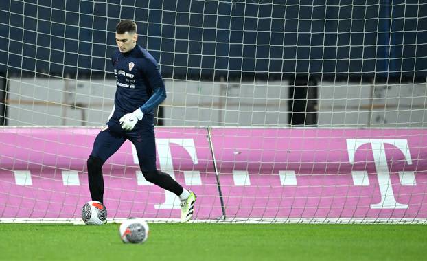 Zagreb: Trening nogometne reprezentacije prije utakmice protiv Latvije