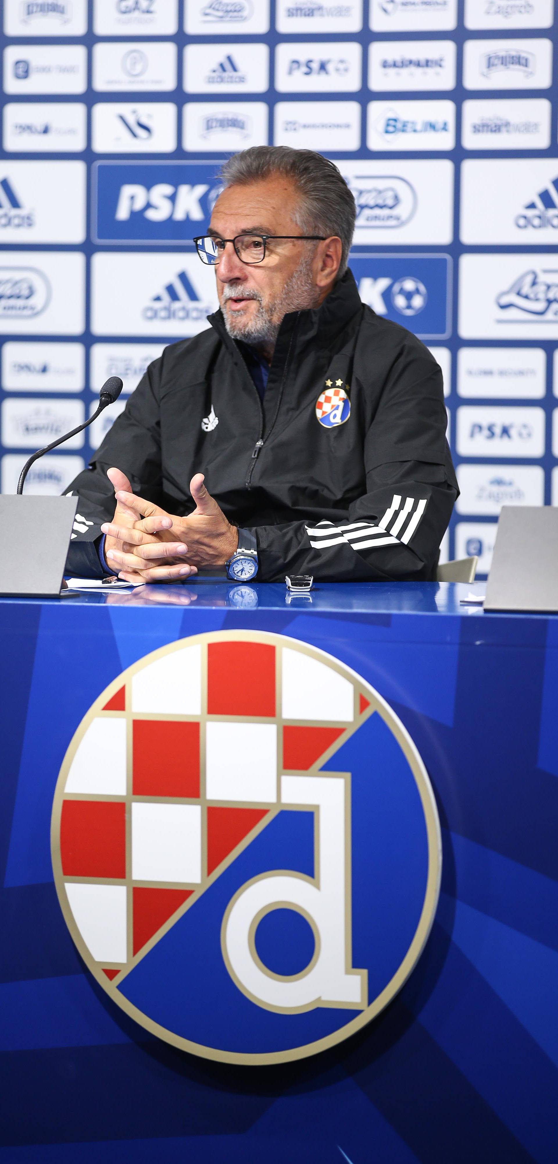 Ante Čačić, trener GNK Dinamo, održao konferenciju za medije