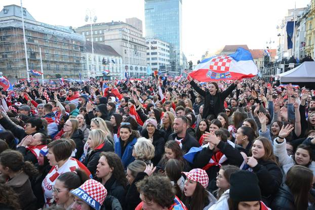 Zagreb: Svečani doček rukometaša nakon osvojenog srebra na Svjetskom prvenstvu