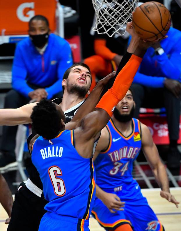 NBA: Oklahoma City Thunder at Los Angeles Clippers