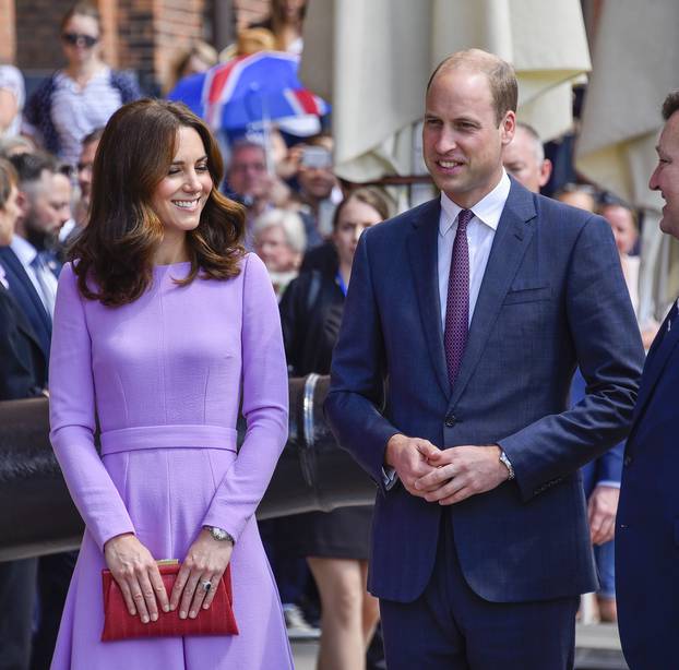 Prince William and his wife Kate to Hamburg