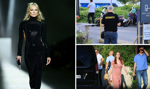 Pogledajte &scaron;to se doga&dstrok;a ispred zagreba&ccaron;kog hotela gdje Kate Moss navodno snima kampanju