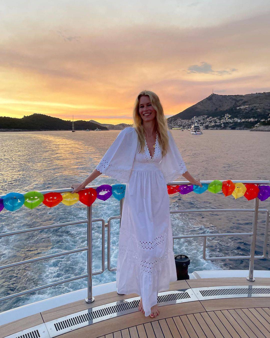 Claudia Schiffer ljetuje u 'Lijepoj Našoj': Očarao ju naš Dubrovnik