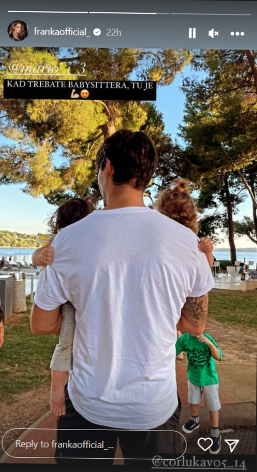 Franka Batelić i Vedran Ćorluka otputovali na idiličnu lokaciju