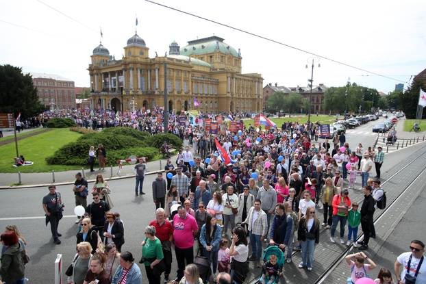U Zagrebu održan Hod za život
