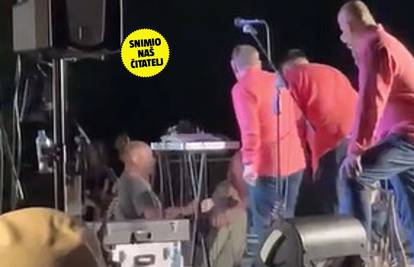 Snimka incidenta na nastupu klape Tramuntane: 'Iščupali su im kablove. Bilo i naguravanja'