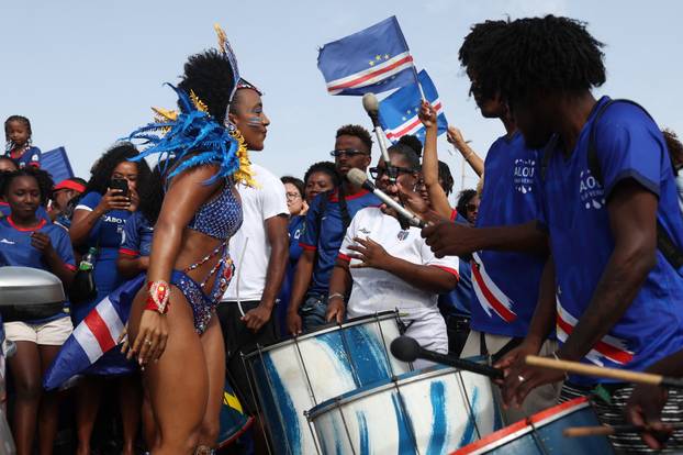 FIFA World Cup 2026 - Cape Verde arrive home in Praia