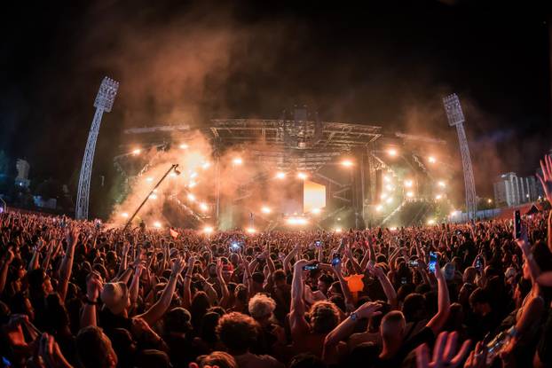 Split - Druga večer Ultra Europe Festivala, DJ Calvin Harris.