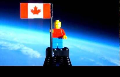 Pogledajte prvi let u svemir za kanadskog Lego astronauta