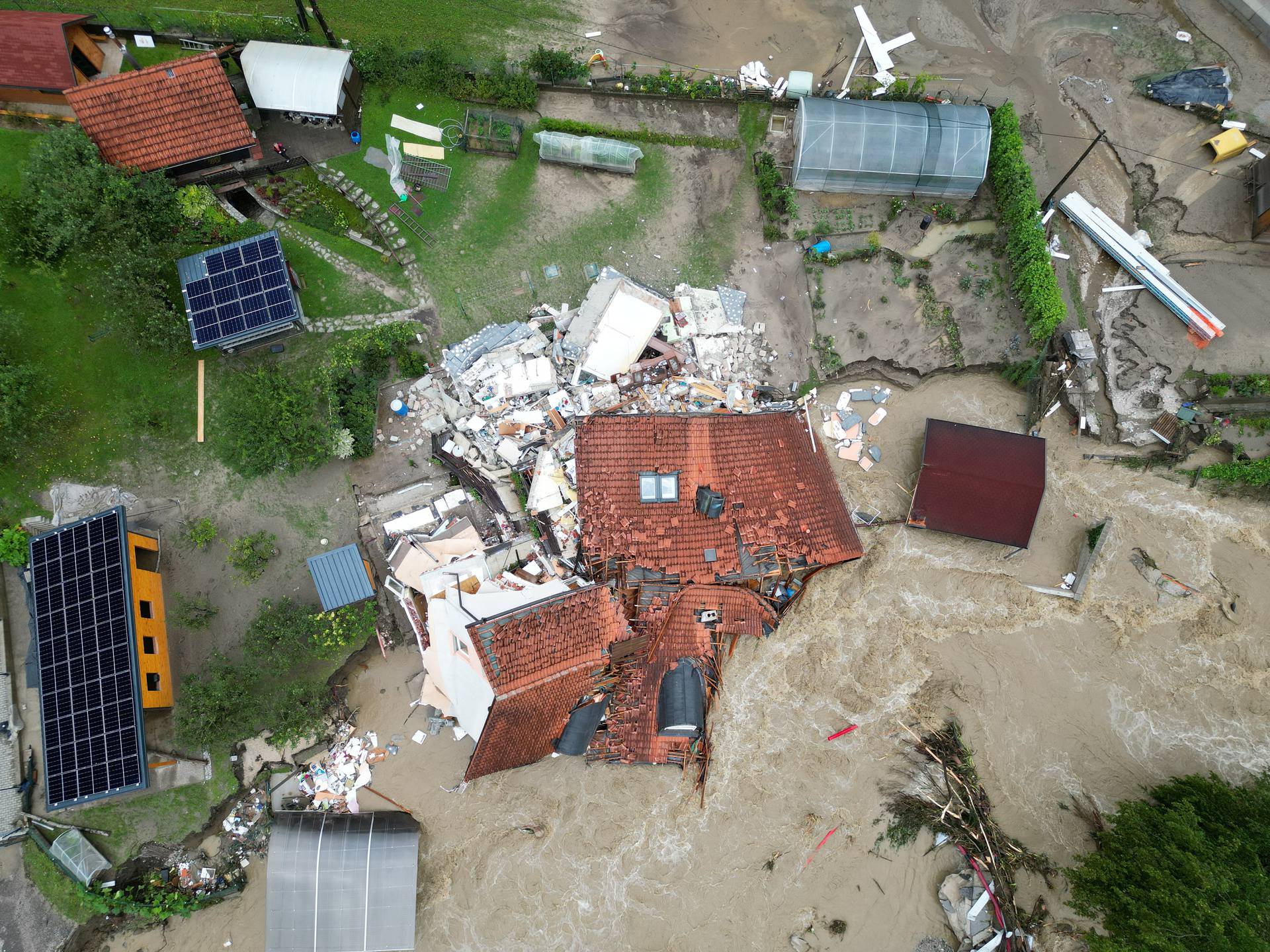 Floods hit Slovenia, forcing evacuations and disrupting transport