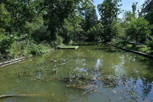 Zagreb: Zoološki vrt pretrpio štetu u nevremenu, bit će zatvoren do daljnjeg