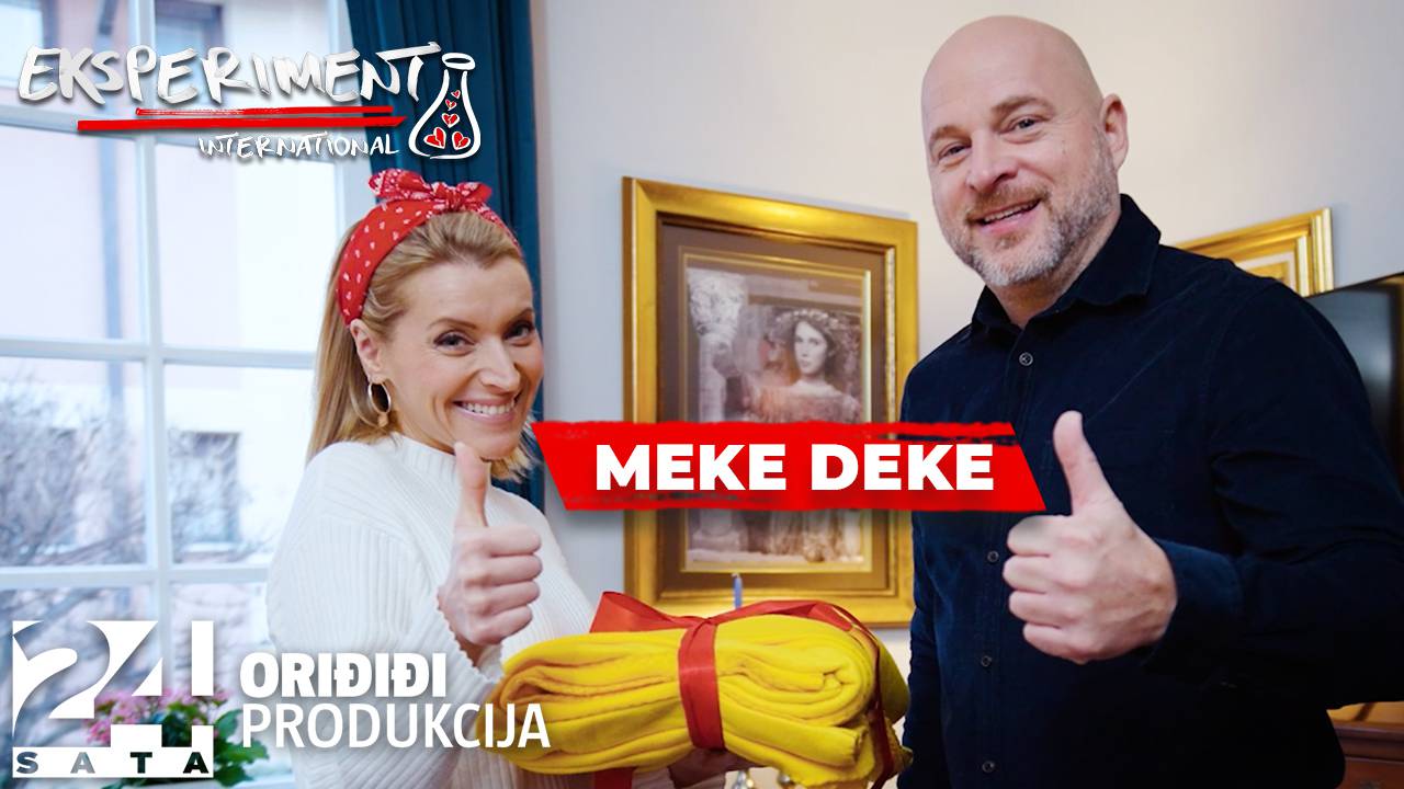 Rene i Anđelka snimali reklamu za deku: Ona je glumila model dok ju je on pokrivao na kauču