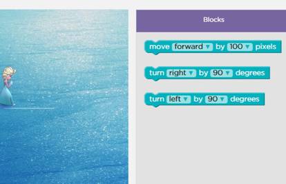 Na klizalištu: Zabavi se i nauči programirati uz Elsu i Annu 