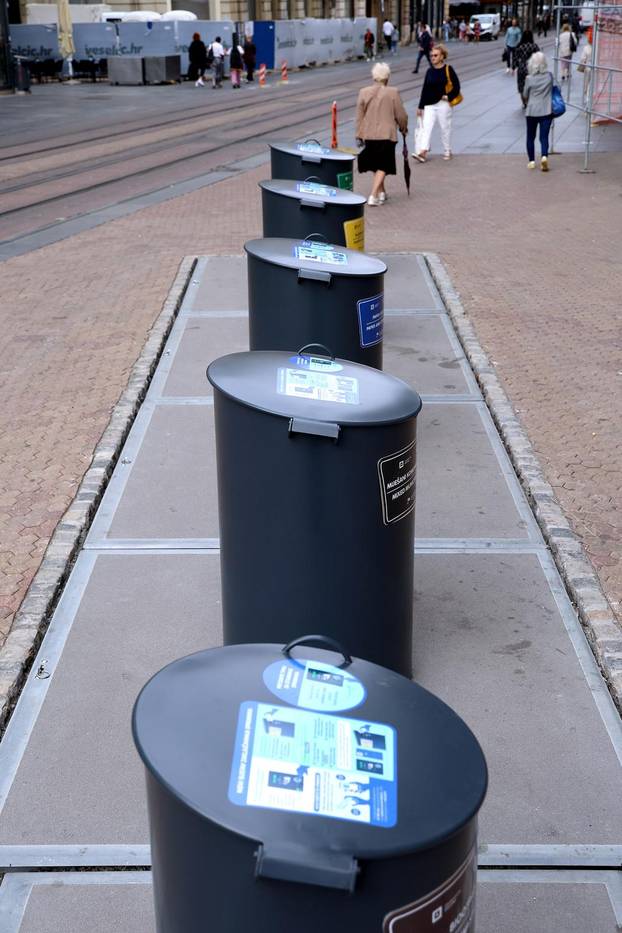 Zagreb: Novi sustav zaključavanja spremnika na početku Ilice