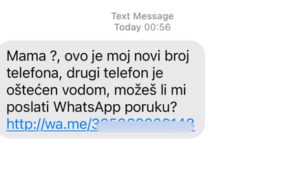 Hrvatima masovno stiže čudna SMS poruka: 'Mama, ovo je moj novi broj'. Policija: Ne otvarajte