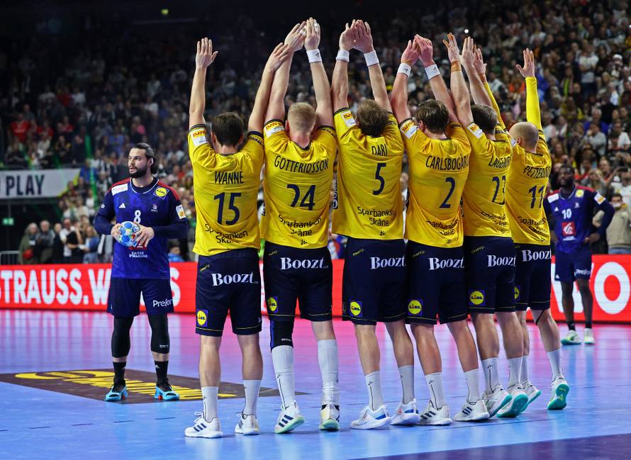 EHF 2024 Men's European Handball Championship - Semi Final - France v Sweden