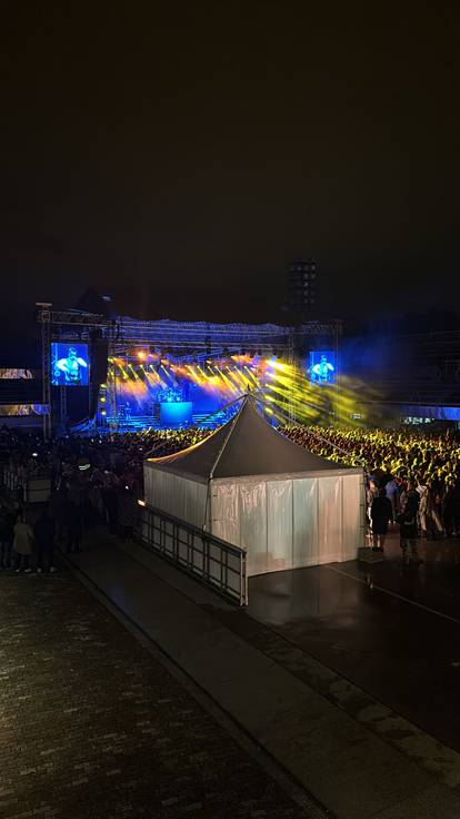 FOTO Evo kako izgleda prvi koncert Baby Lasagne na Šalati