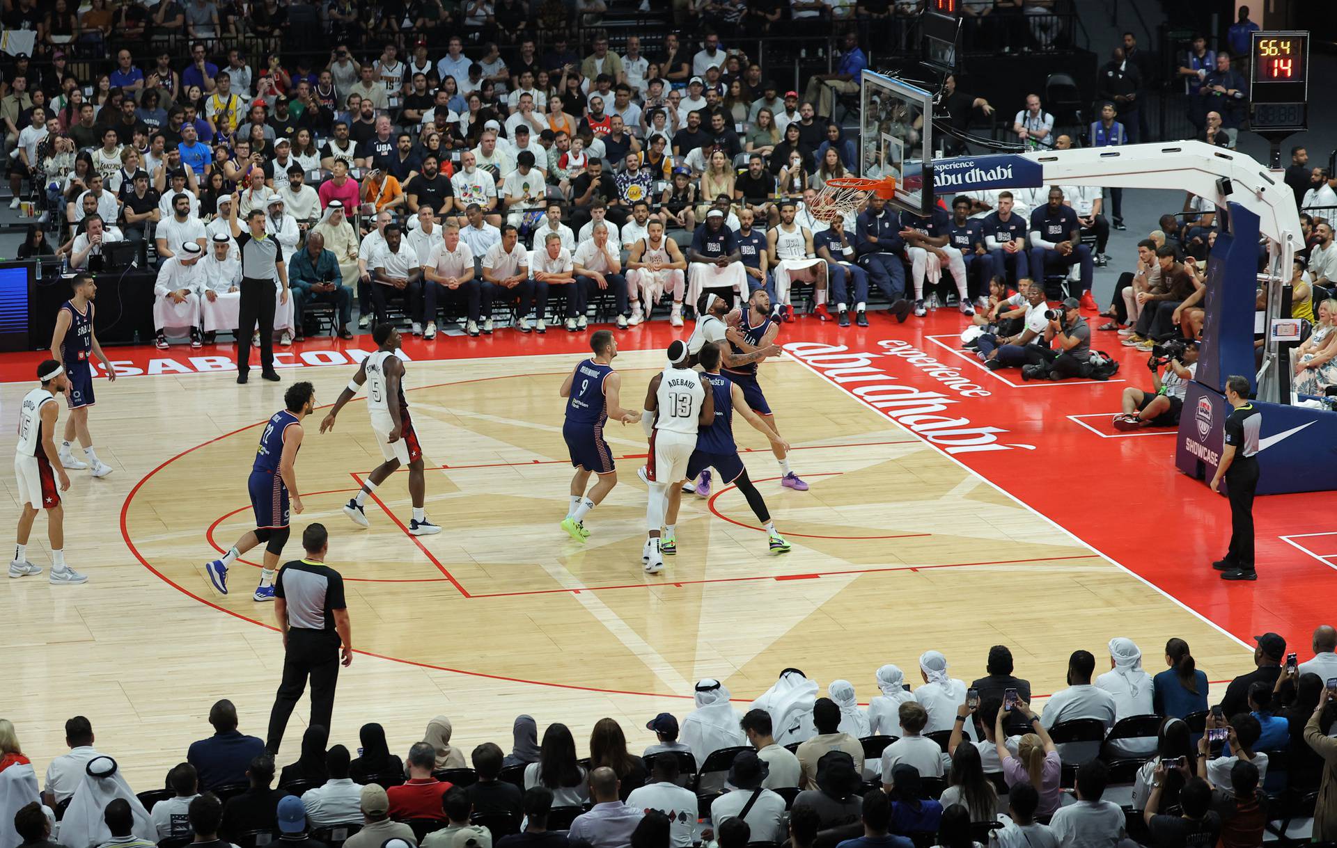 USA Basketball Showcase - United States v Serbia