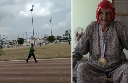 VIDEO Ova žena ima 105 godina i ruši rekorde trčanja u Indiji