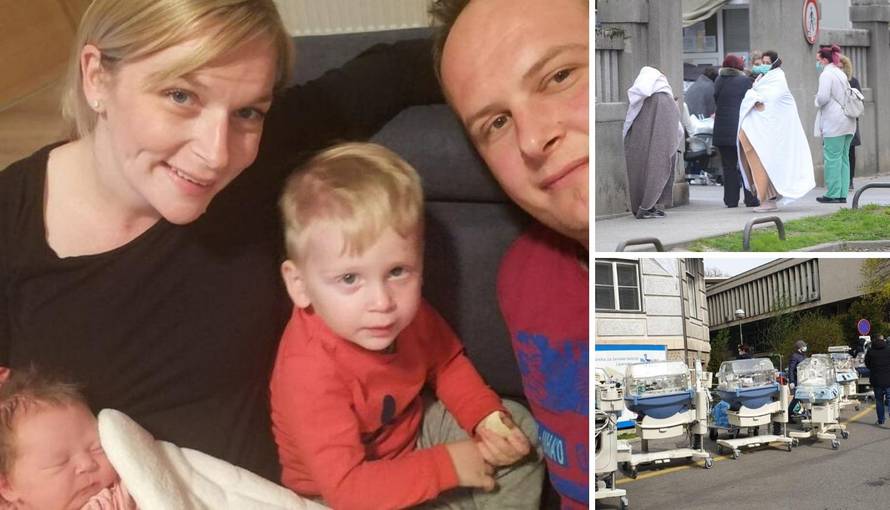 Rodila par sati nakon potresa u Petrovoj: 'Bilo ju je jako strah'