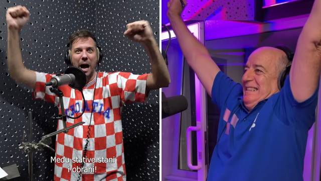 Pogledajte Ćosićevu reakciju na penale: Ludiloooo, Livaaa je tu! Bulić opjevao: Ne buš zabil štani