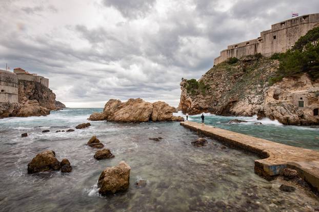 Vjetrovito vrijeme u Dubrovniku