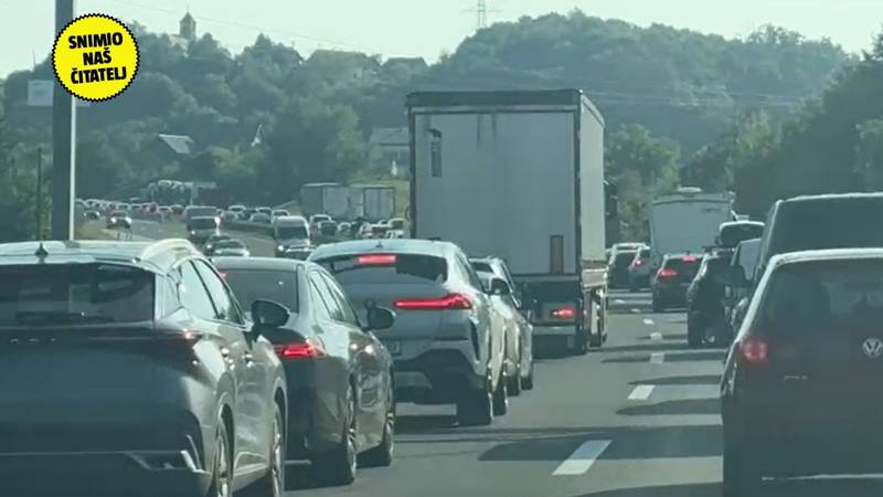VIDEO Gužve u smjeru mora! 'Kolona je velika, sporo se ide'