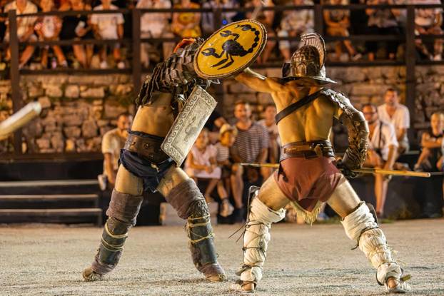 Borbe gladijatora u pulskoj Areni