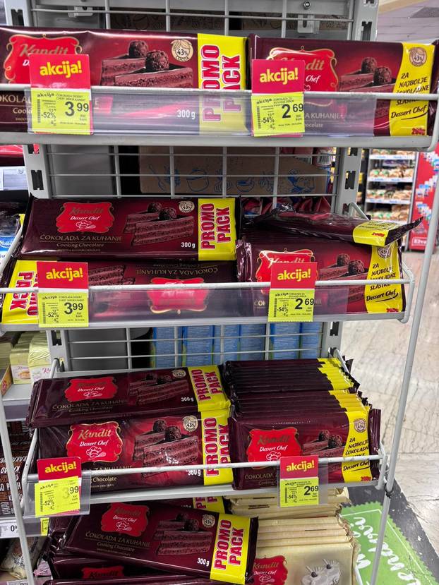 FOTO CIJENE Bili smo u dućanu u Crnoj Gori. Pogledajte koliko koštaju hrvatski proizvodi!