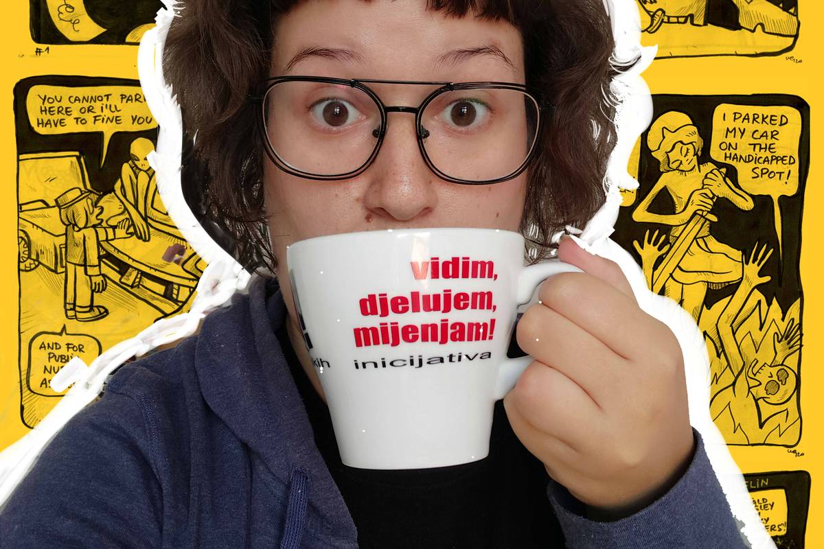 Morate vidjeti radove Mihaele Erceg na temu: 'Di si bija ’21.? Borija se protiv kovida!'
