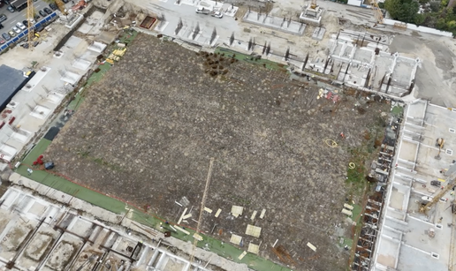 VIDEO Radovi u punom jeku: Pogledajte kako iz zraka izgleda gradilište na Kranjčevićevoj