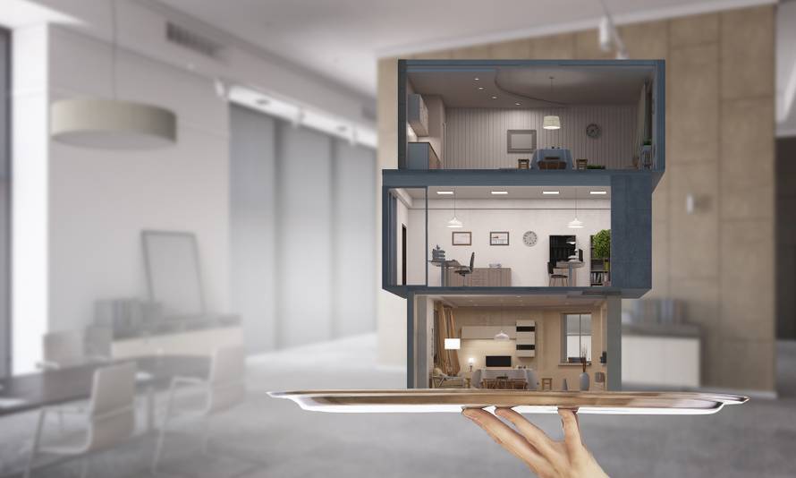 Your,Dream,House,Design,.,Mixed,Media