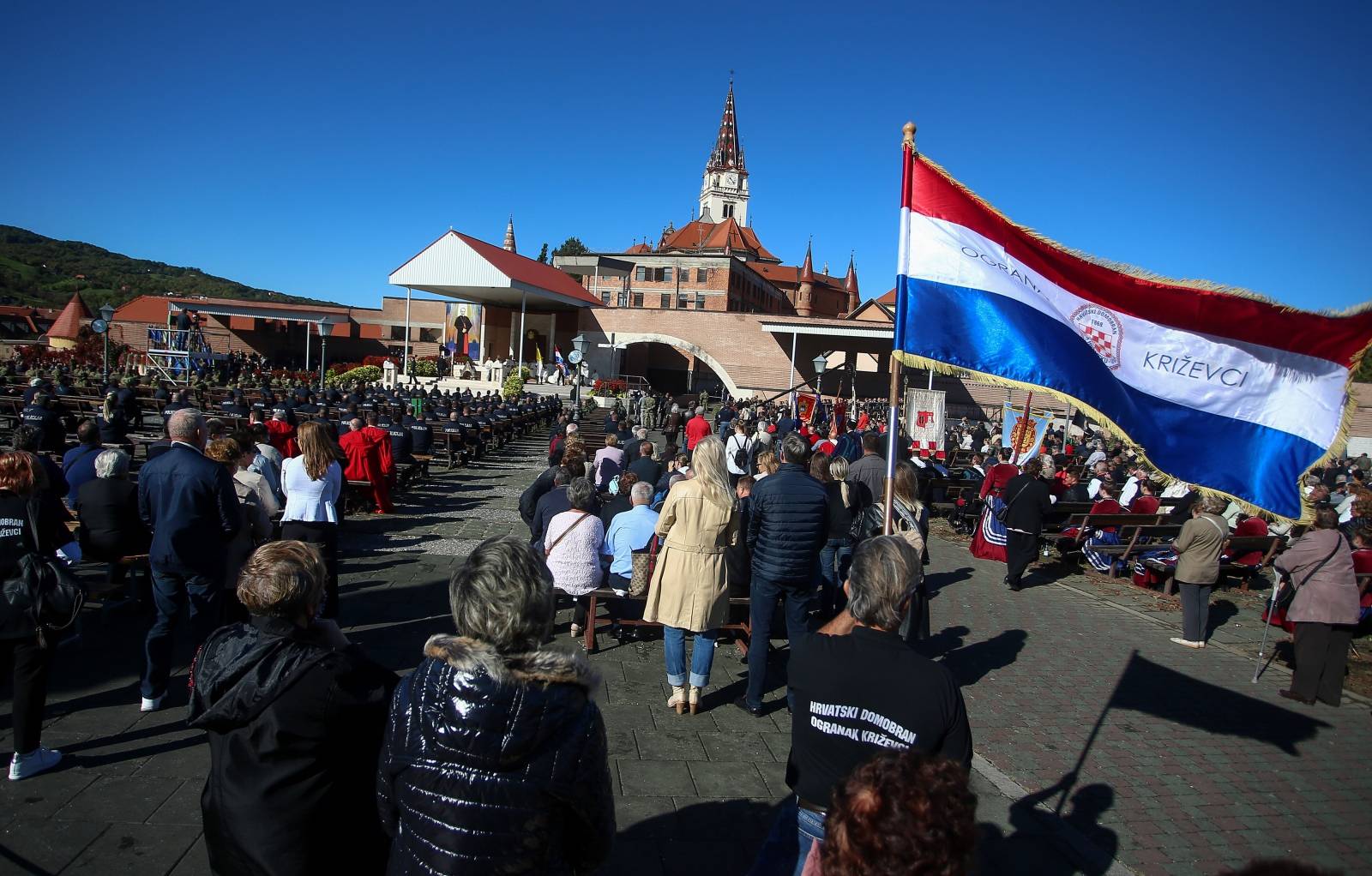 28. hodočašće Hrvatske vojske, policije i branitelja u Mariju Bistricu