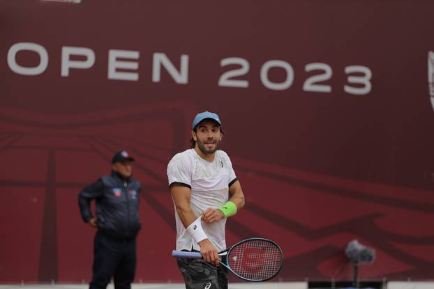 Banja Luka: Meč drugog kola ATP turnira Srpska Open, Laslo Đere - Borna Ćorić