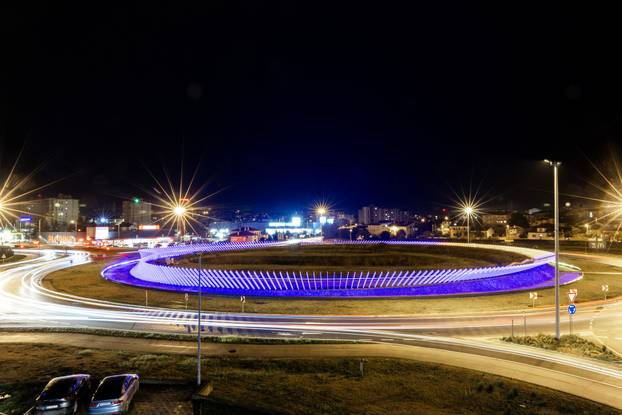 Pulski rotor svijetli ljubičasto povodom Dana epilepsije