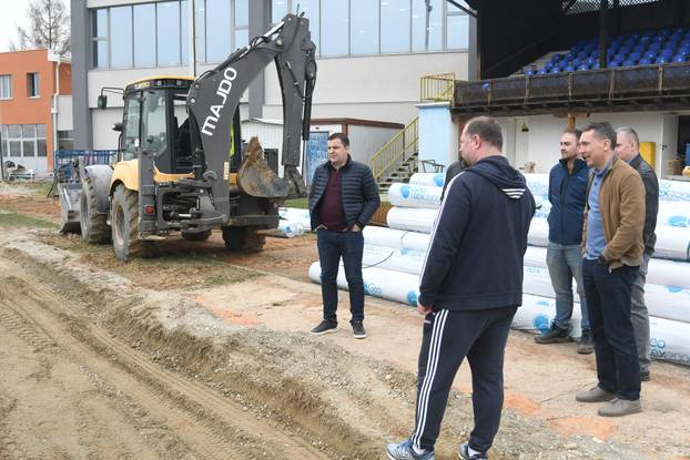 24SATA Bjelovar: Radovi na izgradnji atletskog stadiona