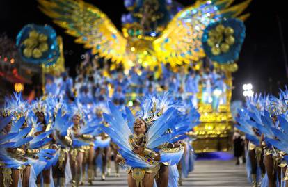 Carnival magic descends on Rio as second night of elite samba schools lights up the Sambadrome, in Rio de Janeiro