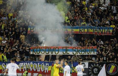 Prekid u Bukureštu! Rumunji su skandirali: 'Kosovo je Srbija', igrači Kosova napustili travnjak