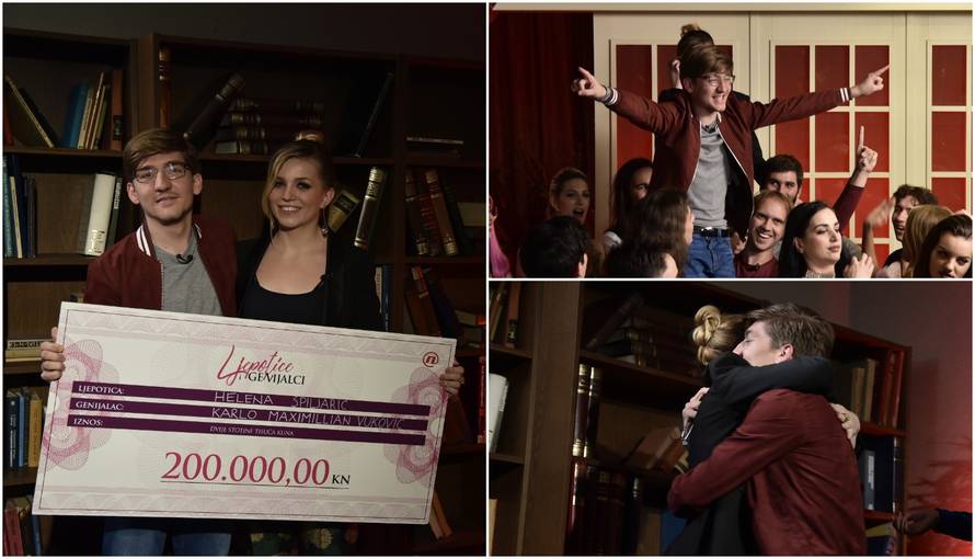 Karlo i Helena prvi pobjednici showa: Osvojili 200.000 kuna