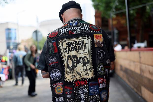 Ozzy Osbourne's funeral cortege travels through Birmingham