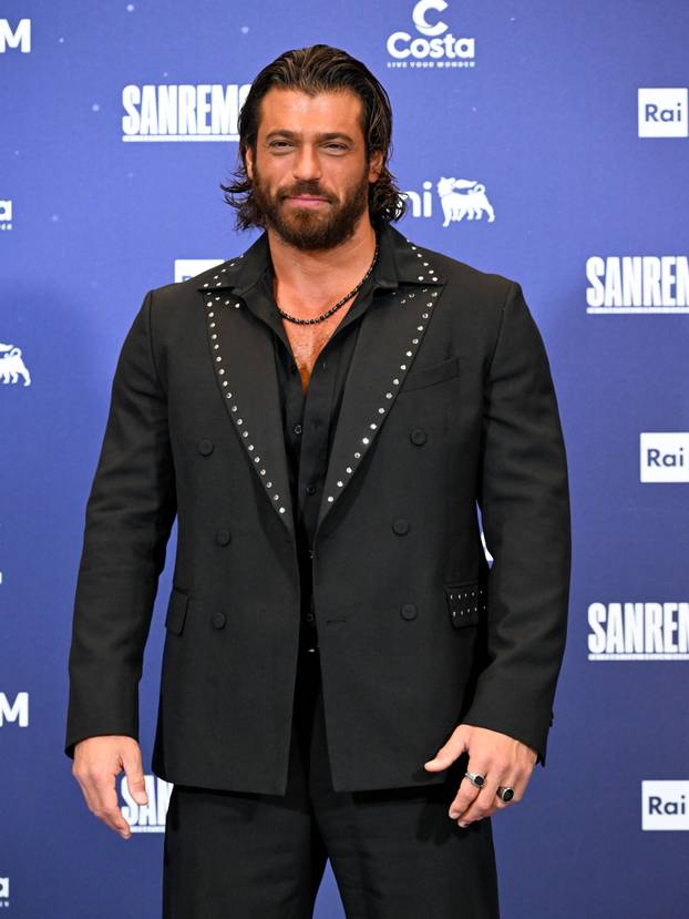 Sanremo, 76th Italian Song Festival - Can Yaman photocall